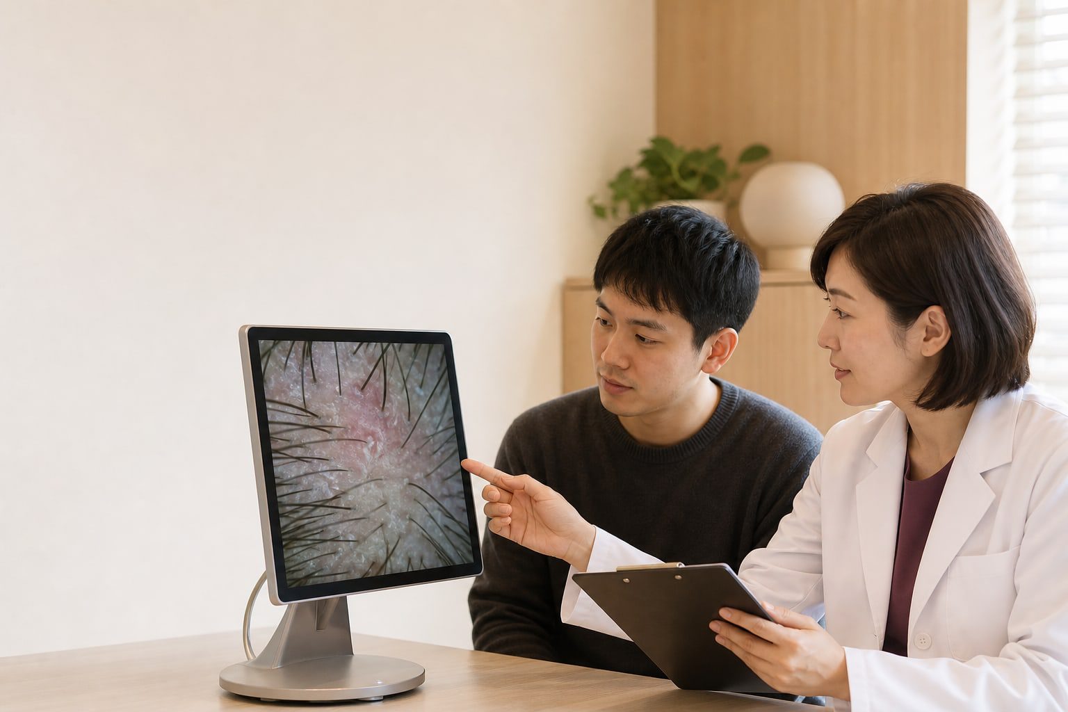 掉髮用藥反應與頭皮重新評估