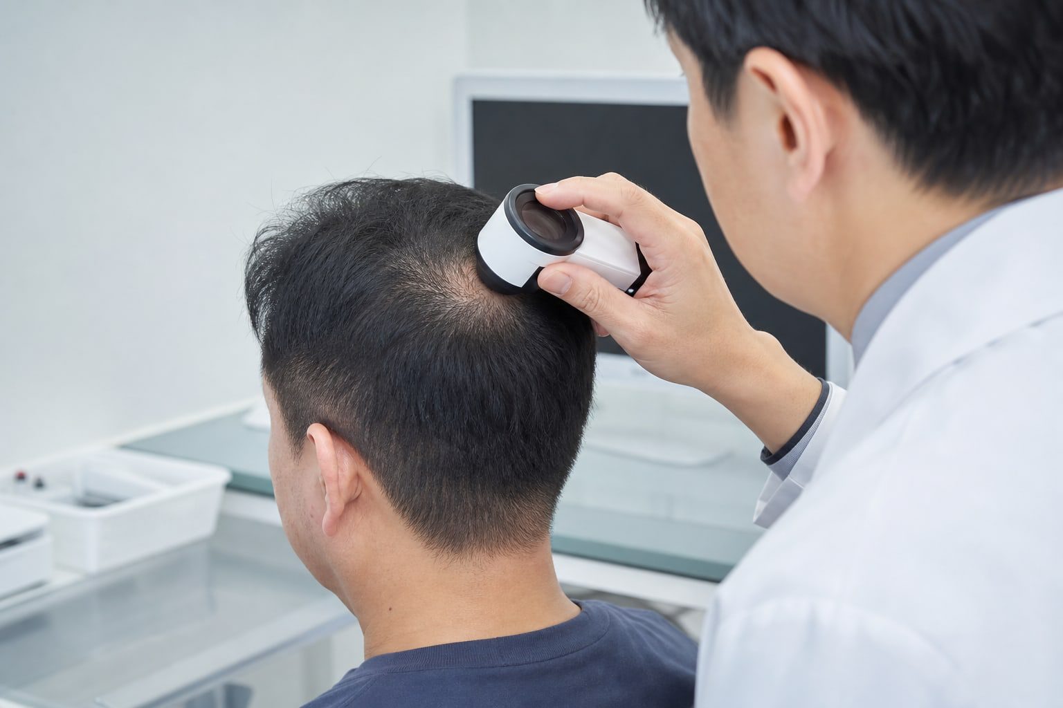 男性型脱毛症の症状と治療評価 4