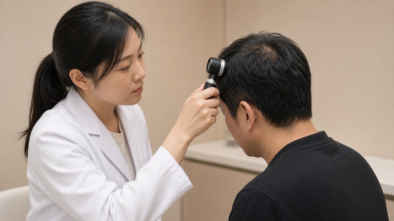 Tanda rambut rontok berlebih dan penilaian klinik 6