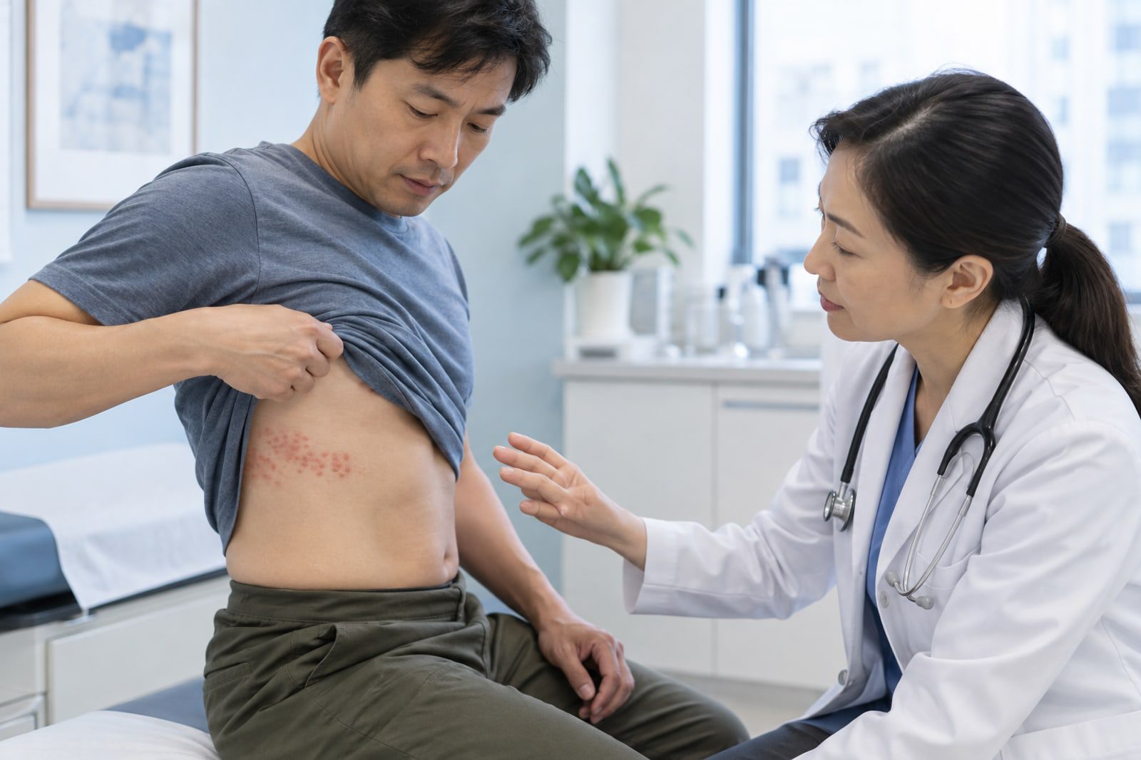 生蛇與帶狀疱疹症狀照護